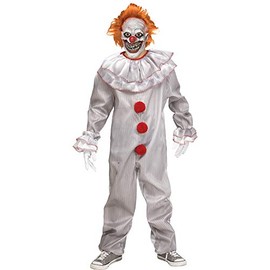 Fun World Carnevil Killer Clown Costume Boy's Medium