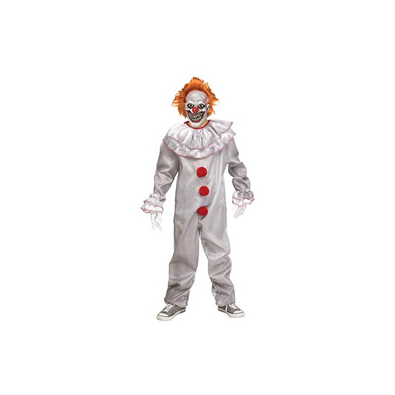 Fun World Carnevil Killer Clown Costume Boy's Medium