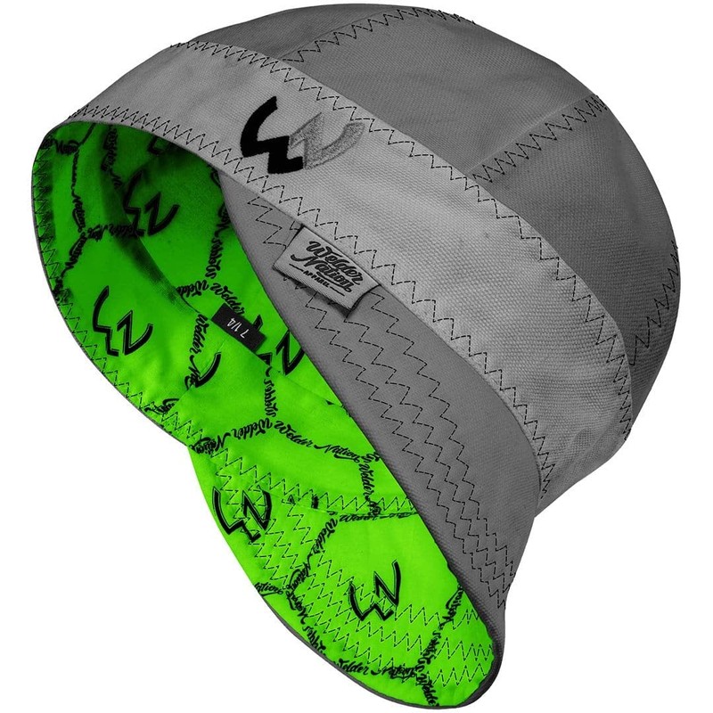 Welder Nation 8 Panel Welding Beanie Cap, 100% Cotton, Duck