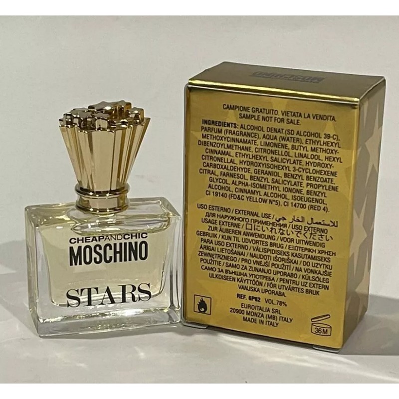 Moschino Stars 5ml Edp Star Mini For Women New In