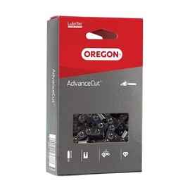 Oregon Chainsaw Chain 3/8" LP Pitch, .050" (1.3 mm) Gauge for 20 cm Bar, 45 Drive Links – Low-Kickback Replacement Saw Chain, Fits Bosch, Einhell, Echo, Makita and More
