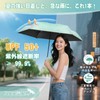 ZOMAKE Folding Umbrella, Parasol, Ultra Lightweight, Compact, Elastic Handle Design,
