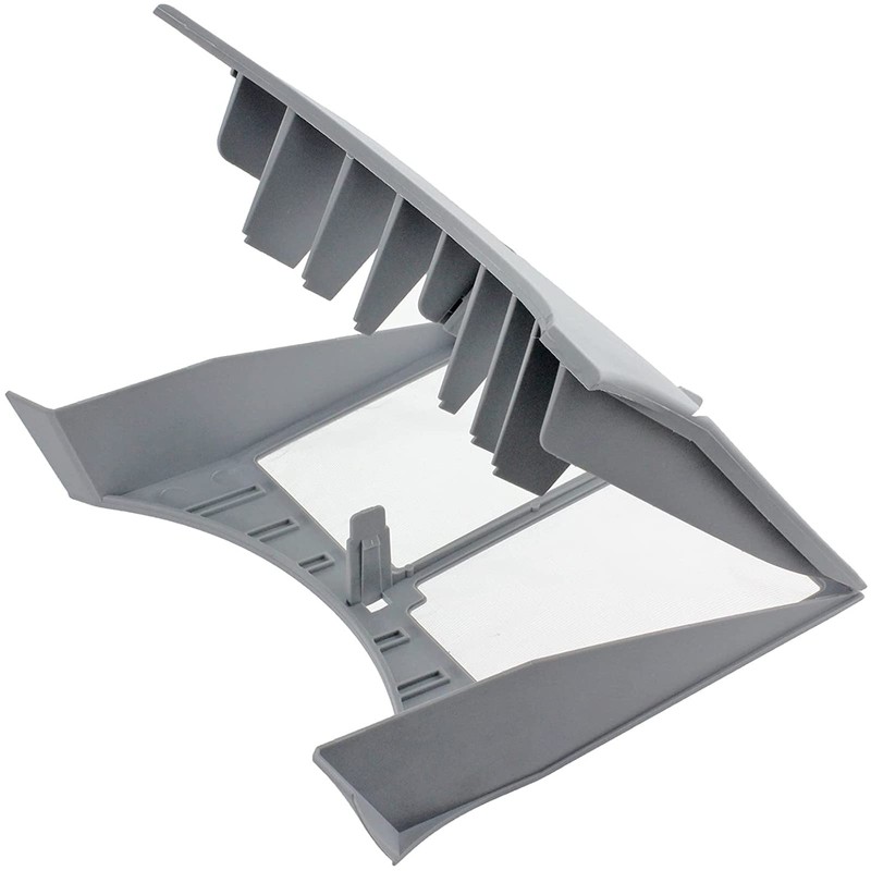 Spares2go Hinged Lint Screen/Fluff Filter for Crusader Tumble Dryers (Grey)