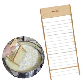 Horizontal Cheese Curd Big Cutter for Cheese Making - Harp - Curd Cutter Knife (3/4")