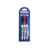 Faithfull Fibre Tip Marker Pen Black (Pack of 2)