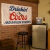 Funny Trucker Hats Drinkn Coors Funny Flag 3x5 ft Printed