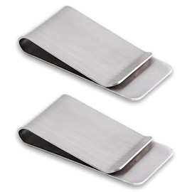 Carbon Fibre Money Clip, Money Organiser Men's Money Clip, Black, Money Clip for Men and Women, for Banknotes, Business Card, Credit Card, black, Steel