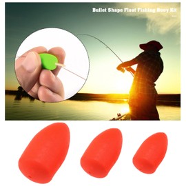 Create idea 54pcs Bright Colour EVA Floats Fishing Rig Float Fly Fishing Float Fishing EVA Float Kit Fishing Marking Decoration for Fishing Enthusiasts