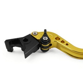 RIDE IT FOREVER Short Brake Clutch Levers for CBR500R/CB500F/X 2013-2021,GROM 2014-2023,CBR250R 2011-2013,CBR300R CB300F/FA 2014-2022,CB400F/CB400R 2013-2020-Gold