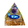 Besorgone Orgone Pyramid Zodiac Libra Crystal Healing Stone Amethyst Sphere