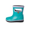Bogs Kids Skipper II Rain Boot, Teal, 6 US Unisex