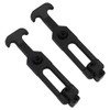 Tiardey Pack of 2 Flexible Rubber T-Handle Pull Latches for
