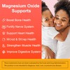 Magnesium Oxide Gummies 600mg, Sugar-Free Magnesium Oxide Supplement for Adults