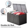 Aoodor Storage Deck Box 71 gal with Air Rods for