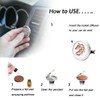 Gredstar Autodiffuser Auto Aromatherapie ?therisches ?l Diffusor Lufterfrischer Vent Clip