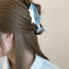 2 PCS Blue Shark Cellulose Acetate Hair Claw Clips Whale