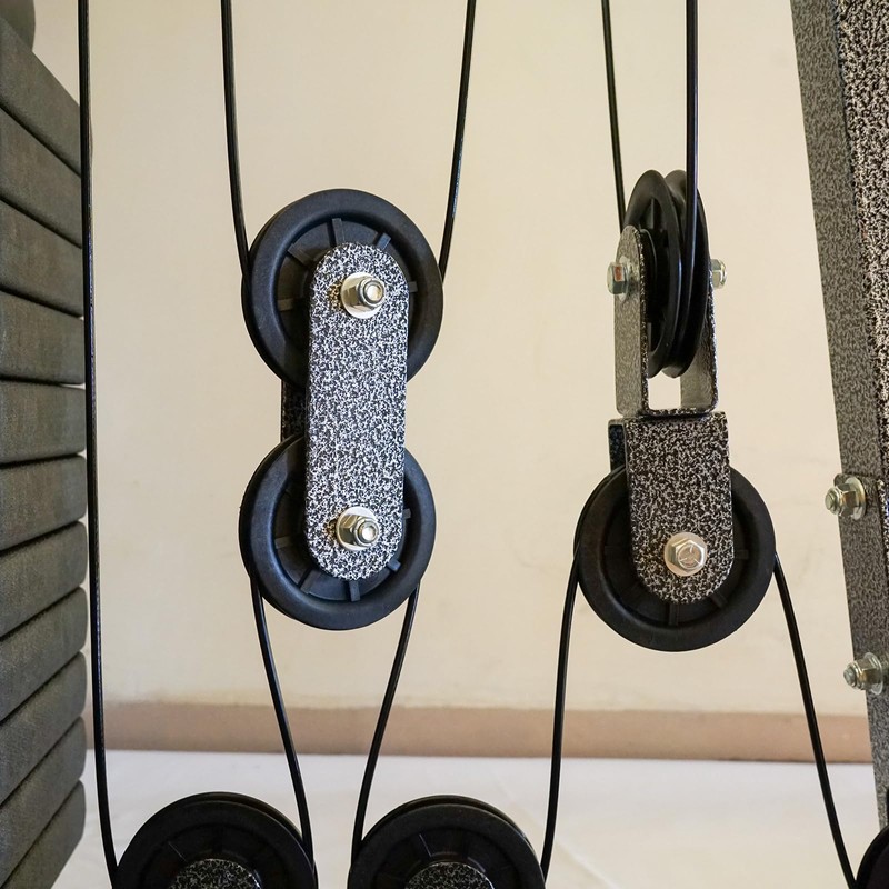 sourcing map 100 mm Bearing Pulley Cable Fitness Equipment Accessories