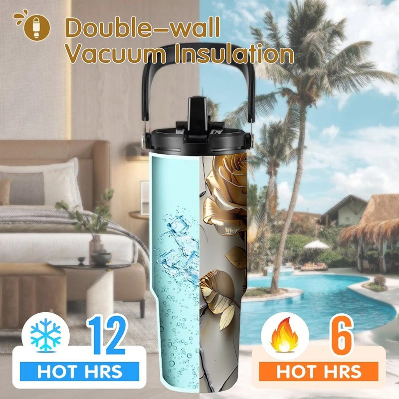 Contemporary Range Custom 30oz Insulated Tumbler Spectrumcapacity: 30 oz, color: