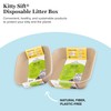 Kitty Sift Kitty Sift (6-Pack) Disposable Cat Litter Box, Sustainable,