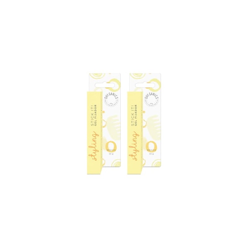 OH! GANICS Pack de 2 Stick it Gel en Rimel