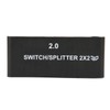 2x2 HD Multimedia Interface Splitter 4K 60Hz 2 In 2