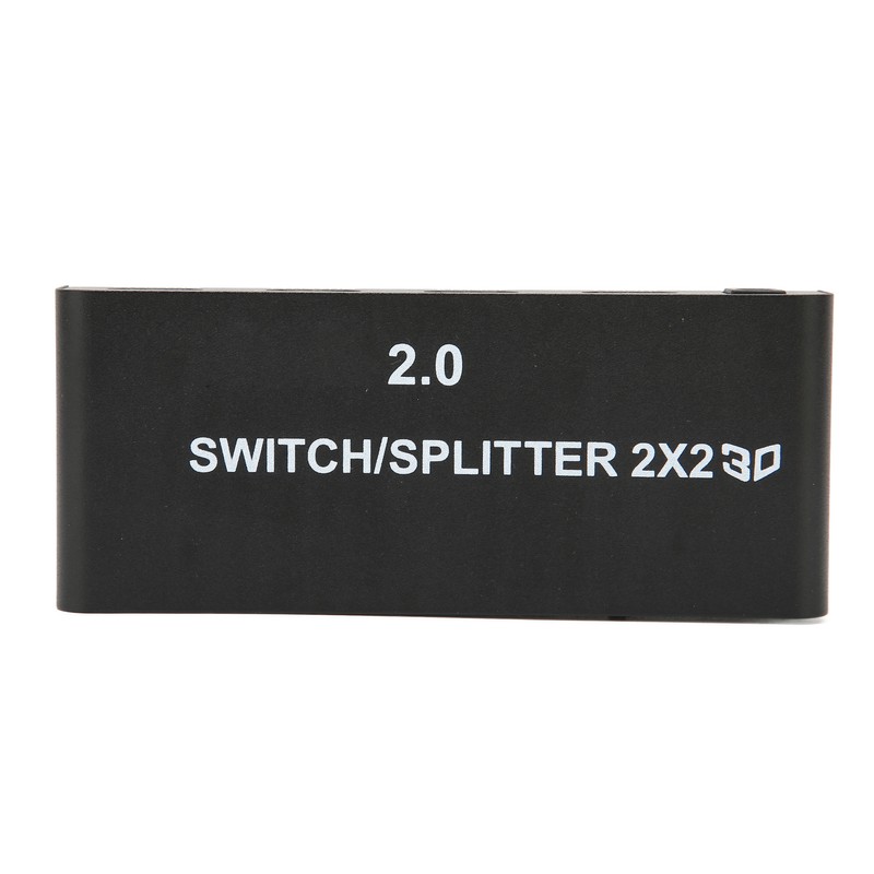 2x2 HD Multimedia Interface Splitter 4K 60Hz 2 In 2