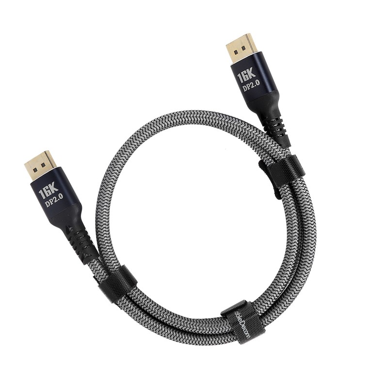 Displayport 2.0 Cable DVI HD Adapter Line 16K at 60Hz