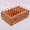 Samhita Mango Wood Decorative Wooden Box with Hinged Lid in