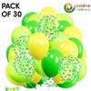 Yellow Green Balloons 30 pcs 10 Inch Balloons Pack Lime