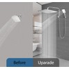 HOMVIVA® All Solid Metal 3-Way Shower Arm Diverter Valve with