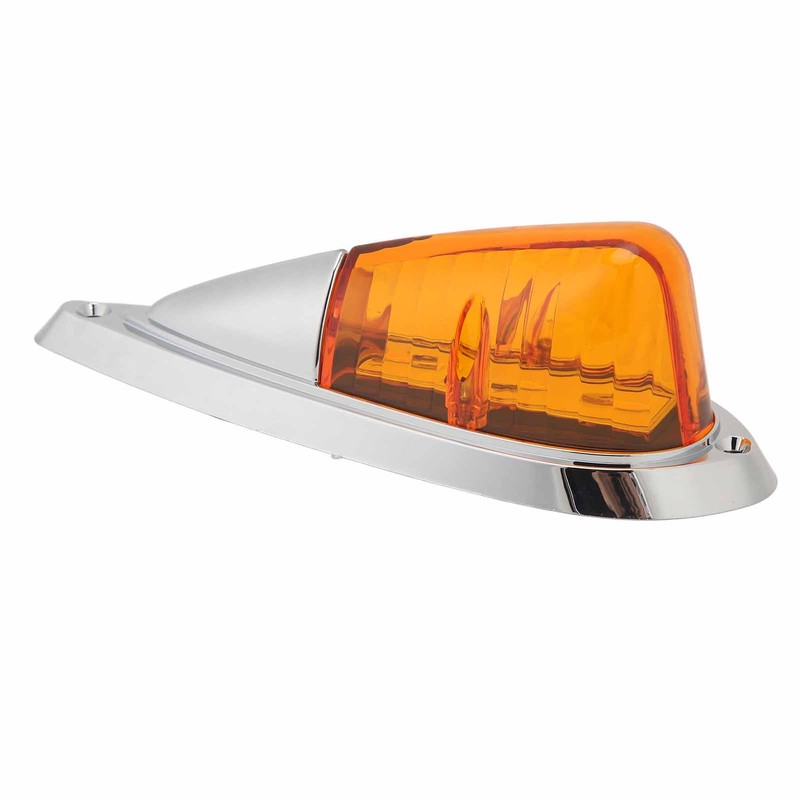 12V 24V 5 Pcs Amber Cab Roof Marker Lights Waterproof