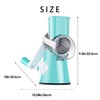 Ourokhome Rotary Cheese Grater Hand Crank, Kitchen Shredder Speed Mandolin