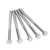 304 Stainless Steel Half Thread Bolt Wood Hex Lag Screws