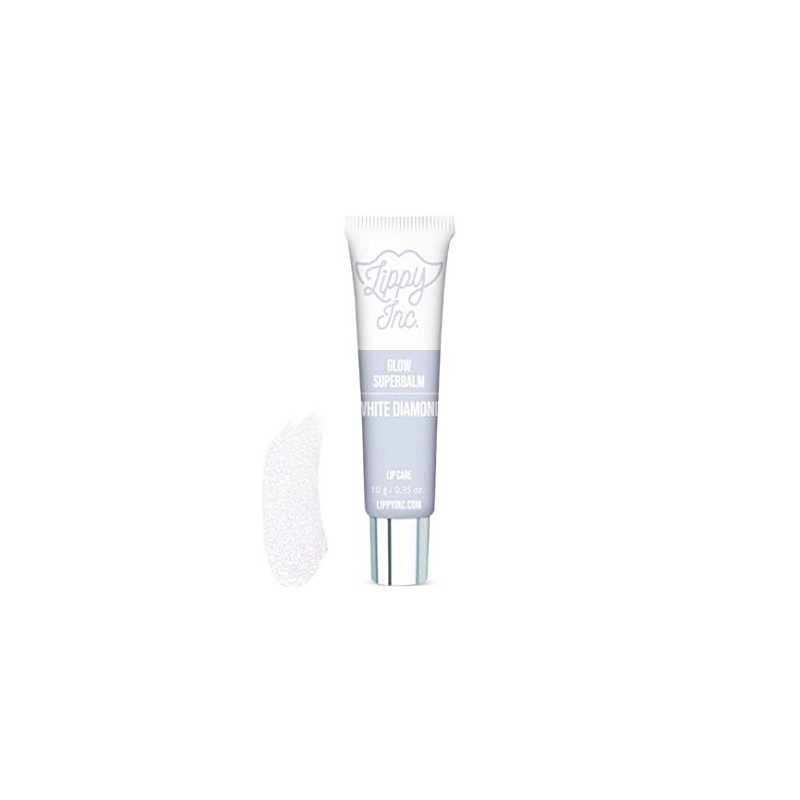 Lippy Inc. Glow Superbalm White Diamond Lip Care 10g