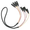 1.5m XLR Audio Cable 4 Channel Splitter Cable Microphone Speaker