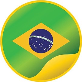 Zirni Brasil Soccer Cup Ordem E Progresso Football Sport World Sticker Decal Design