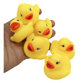 Bonka Bird Toys 3454 Pk6 Rubber Ducky Foot Talon Craft Part Bird Toy