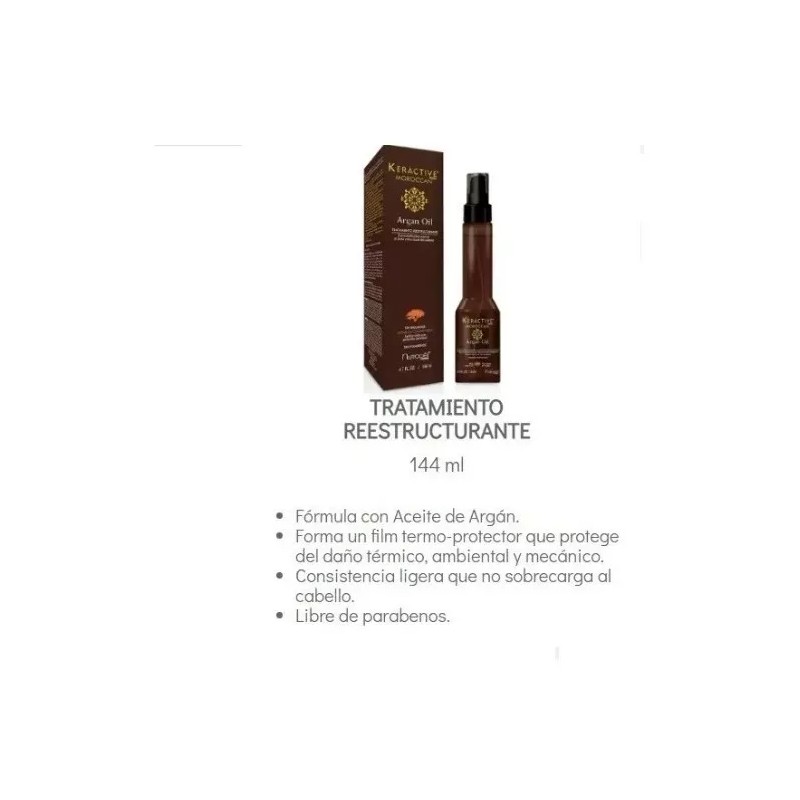 Nutrapel Aceite De Argan Keractive Moroccan Oil