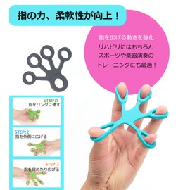 xuanli Hand Grip Strength, Hand Grip, Finger Muscle Training, Exercise, Rehabilitation, Finger Trainer Set, For Elderly People, Blurring Prevention, Great as a Gift, Hospital Killing Goods, Elderly