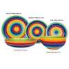 Purity Style Hand Painted Rainbow Stripe Ceramic 22 cm Pasta