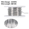 sourcing map 0.6 mm 22AWG Heating Resistance Cable Nichrome Wires