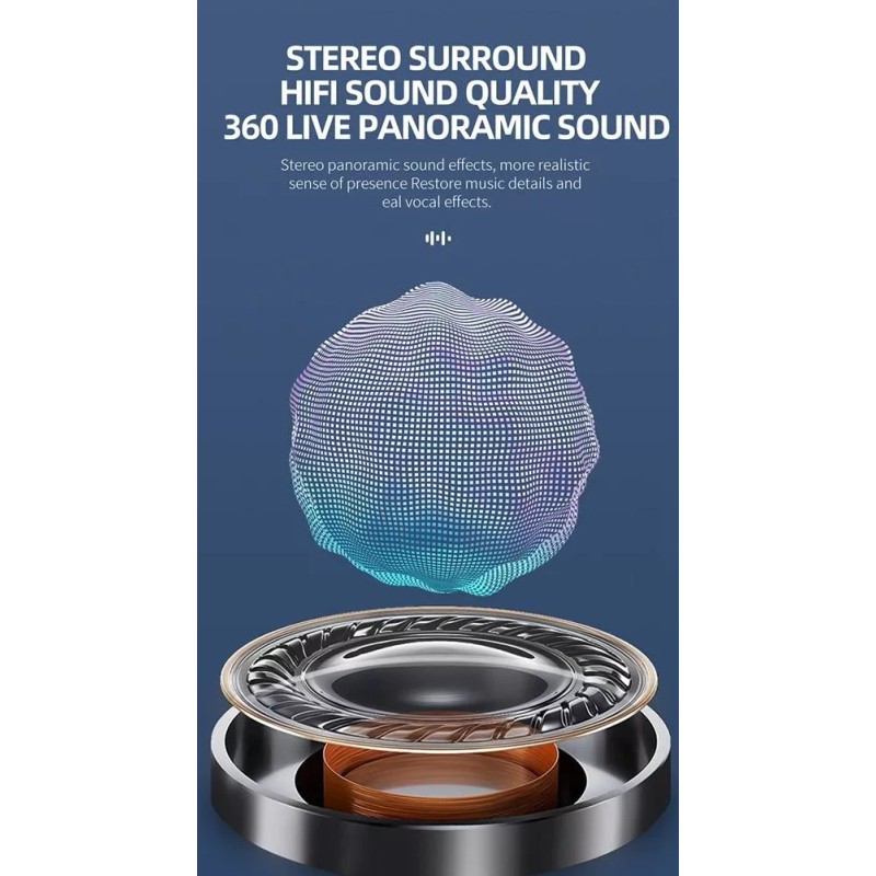 Hele Audifono K50 In Ear Bluetooth 5.3 Música Y Llamadas