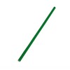 Jumbo Green Plain Paper Drinking Straws 25cm x 8mm Pack