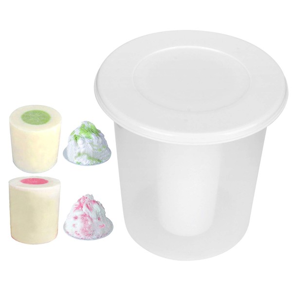 Ice Bottle Chiller, Shaved Ice Molds, Clear Reusable Shaved Ice