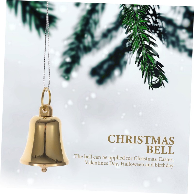 OHPHCALL Craft Bell Hanging Brass DIY Pendant Retro Wind Chime