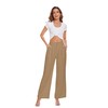KICZOY Summer Women High Waist Wide Leg Dress Pants Pleated