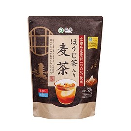 Hojicha Barley Tea Teabag 30p - ALL RAW MATERIALS FROM KYOTO - 8.47oz (8g x 30p)