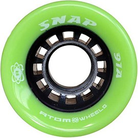 Atom Snap Indoor Outdoor Wheels (Green, Set of 8)