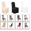 Linen 1 Pcs Spandex Skirt Chair Covers Wedding Christmas Party