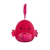 Squishmallows 2025 Valentine Squad 3.5" Mini Plush Doll Clip Keychain